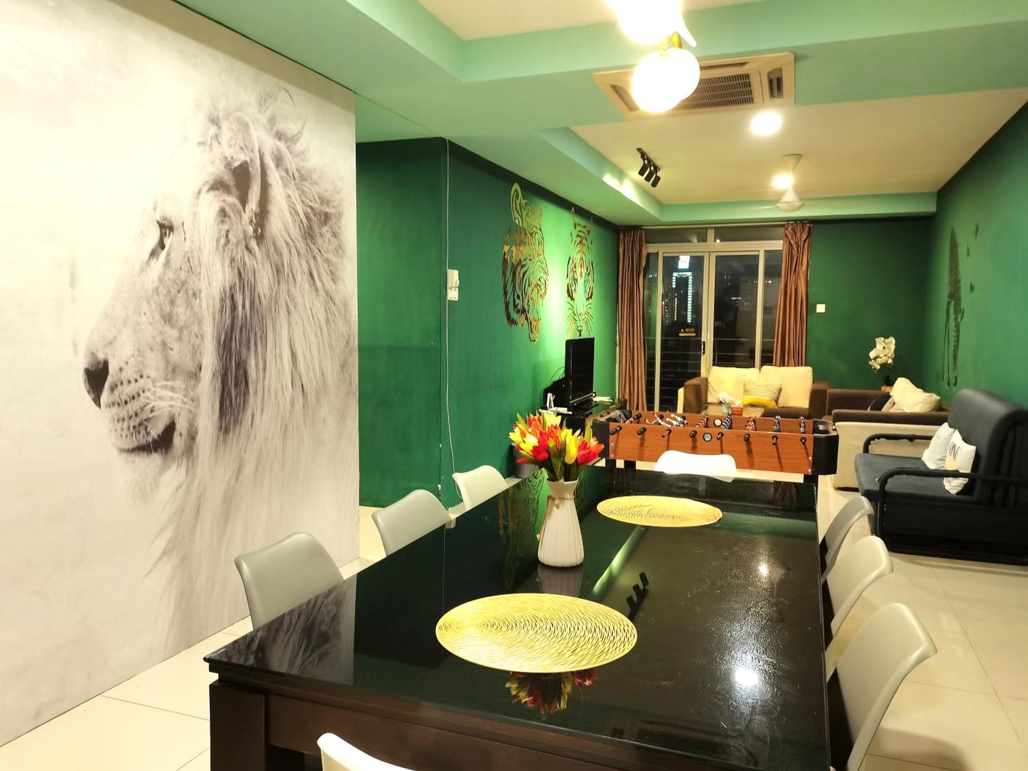 קואלה לומפור Cozy Forest Themed Homestay 4 Bedroom מראה חיצוני תמונה