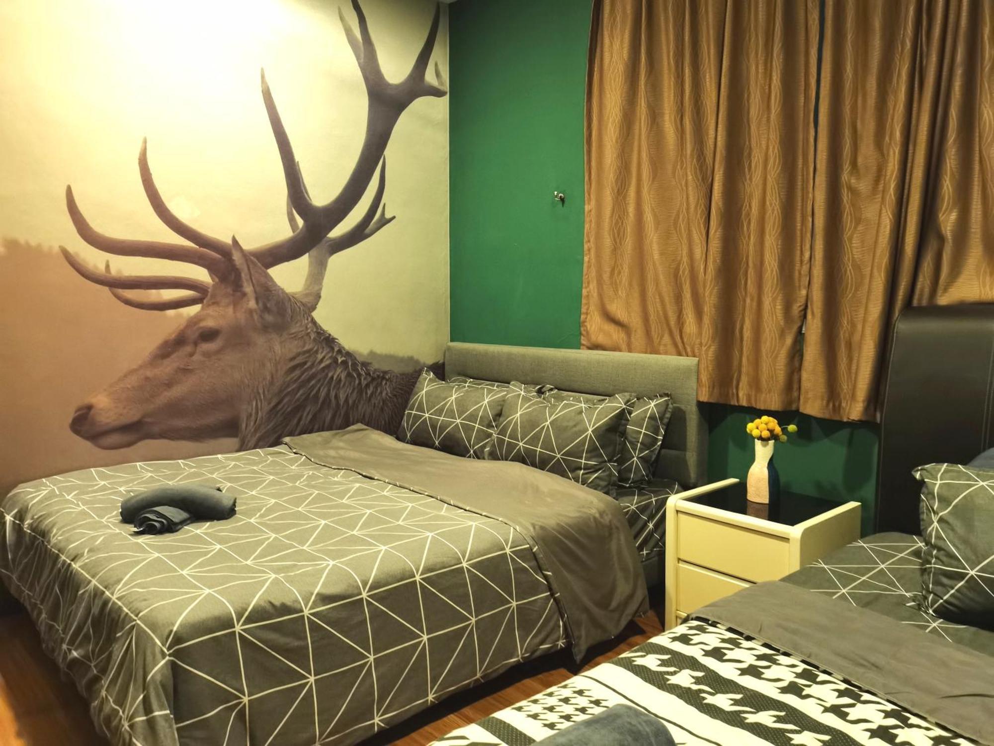 קואלה לומפור Cozy Forest Themed Homestay 4 Bedroom מראה חיצוני תמונה